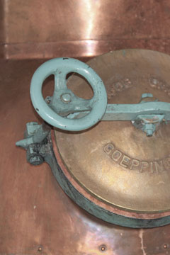 Brennofen Öffnung